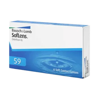 Soflens 59 měsíční kontaktní čočky, síla -03,50, 6 ks/1 bal.