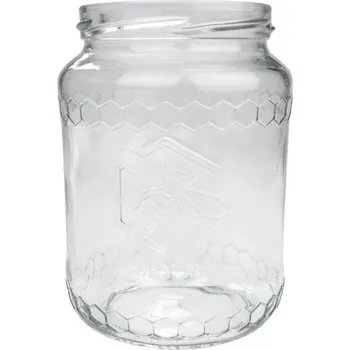 Sklenice se včelou na med 770 ml ČESKÝ MED - TO 82 770 ml 1
