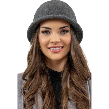 Klobouk Klobouk Vivisence 7044 - výprodej Barva: Šedá - tmavě, Velikost: UNI