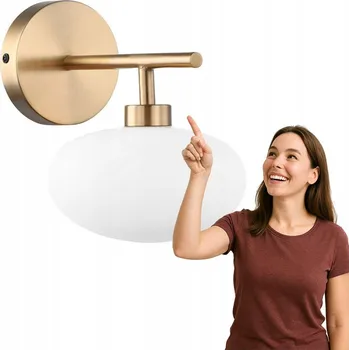 Nástěnné svítidlo Nástěnné svítidlo Italux bílé, žluté G9 25 W