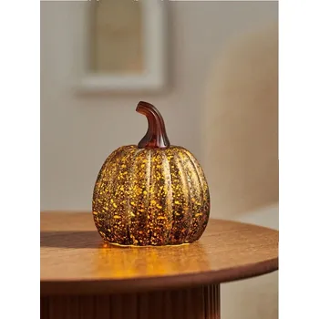 Lampička Sinsay - LED lampička ve tvaru dýně - hnědá - 028FS-82X - 028FS-82X-ONE