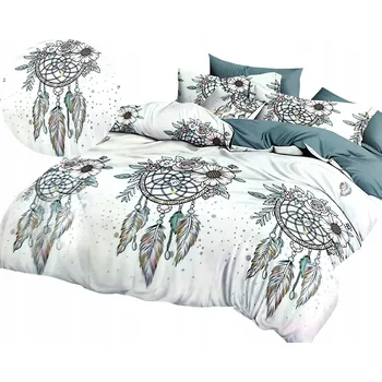 Povlečení Sada povlečení 3dílná 160x200 + povlaky na polštáře 70x80 bavlněný satén, kostkovaný vzor