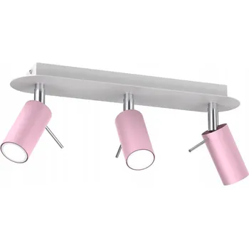MILAGRO Stropní svítidlo PRESTON PINK/BÍLÁ GU10