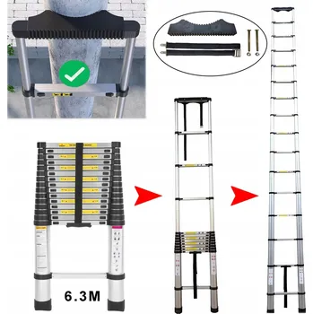 Žebřík Hliníkový Žebřík Hooha 16 až 150 kg
