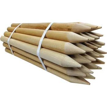 Obraz Geodetické palice 30 cm, dřevěné zahradní tyčky - 25 kusů