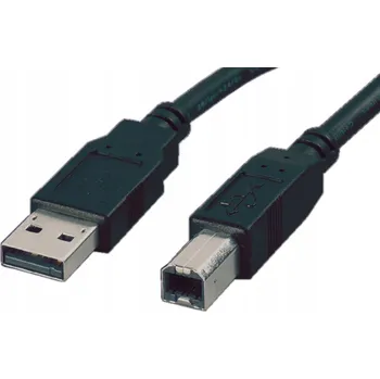 Datový kabel ROLINE 11.02.8818 USB kabel 1,8 m, USB A - USB B, černý
