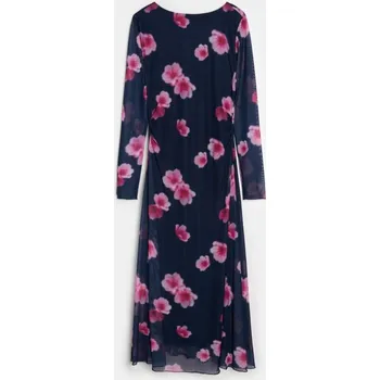 Dámské šaty Sinsay - Maxi šaty s výstřihem na zádech a květinovým vzorem - vícebarevná - 169GY-MLC - 169GY-MLC-XXL