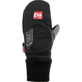 REX MITTEN WINDLOCK Barva: Černá, Velikost: XL