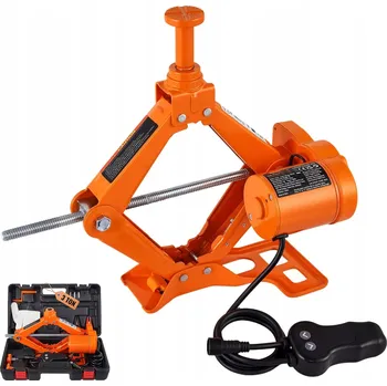 Hever 12V Elektrický Autozvedák Nůžkový Zvedák 3 Tuny pro Auto, SUV, Sedan