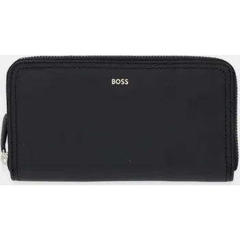 Peněženka Kožená peněženka BOSS Lenah Ziparound 50558016 černá 99X, vel. ONE SIZE