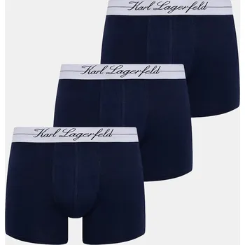 Boxerky Karl Lagerfeld 3-pack A1M47089 námořnická modř 59X, vel. S