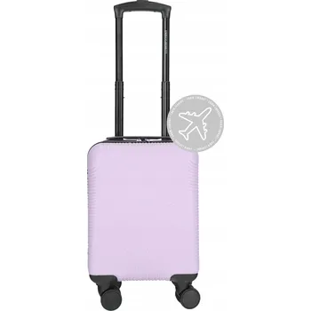 Kabinový kufr podsedadlový ABS 25L Enrico Benetti - lilac