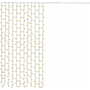 Vánoční dekorace Světelný řetěz Goobay 250 cm do zásuvky, bílý