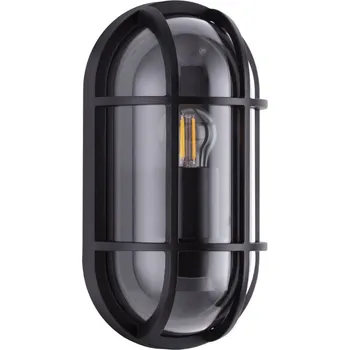 Venkovní osvětlení Nova Luce Tmavě šedé venkovní nástěnné světlo Amel