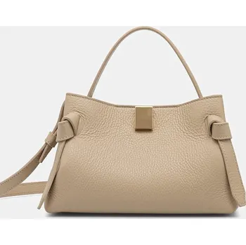 Kabelka Kožená kabelka Yuzefi GYOZA MINI YUZRS26.HB.MGZ.L066 béžová 08X, vel. ONE SIZE