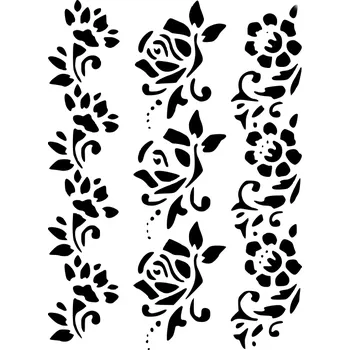 Šablona plastová pro kreativní tvoření - A4 - D98