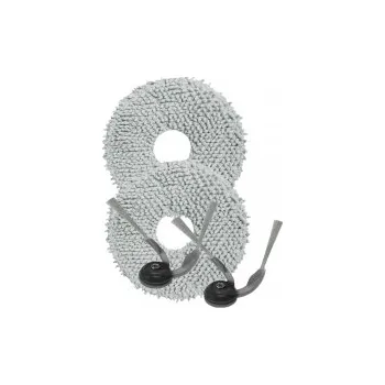 Sada příslušenství pro robotický vysavač Kartáčky a mopy pro vysavač XIAOMI Roborock QRevo C White sada 2+2ks