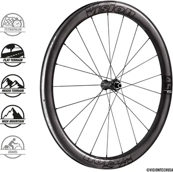 Zapletené kolo VISION zapletené kolo zadní METRON45 SL DB-CL CH-TL XDR B1