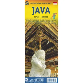Jawa mapa 1:600 000 ITMB Kolektiv autorů