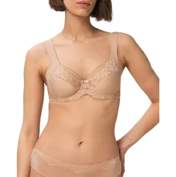 Podprsenka Podprsenka Triumph Modern Lace+Cotton W02 nevyztužená 100D