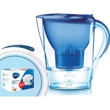 Filtrační konvice Brita Marella cool modrá 2,4l + 4 filtry Maxtra