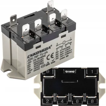 Stykač STYKAČ PRO ELEKTRICKÉ TOPENÍ RELÉ SPÍNAČ 400V 16A 15kW