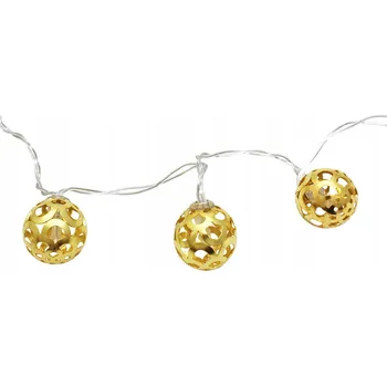 Vánoční dekorace Vánoční osvětlení na stromeček Goobay vnitřní, 1,3 m, pro 10 žárovek