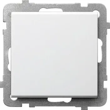 vypínač Jednopólový spínací vypínač Klasik, Zápustný Ospel bílý ŁP-21R/m/00