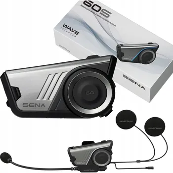 Interkom na motorku Motocyklový interkom Sena 60S Bluetooth Mesh 3.0, dosah 2000 m, FM rádio