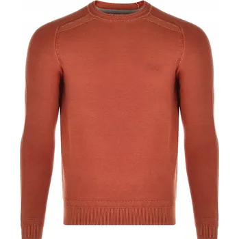 Pánský svetr Oranžový kulatý svetr Guess velikosti XXL