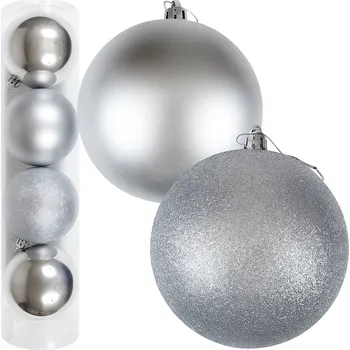 Vánoční dekorace Sady vánoční koule 10 cm 4 ks