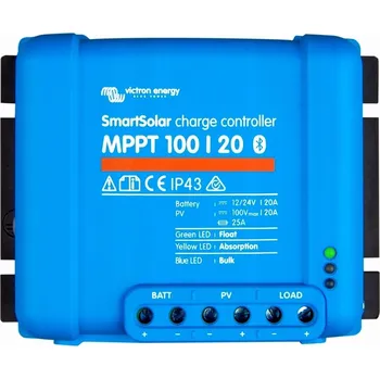 solární regulátor Victron regulátor nabíjení Smart Solar MPPT 100/20