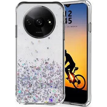 Pouzdro na mobilní telefon Zadní Kryt WWW pro Xiaomi Redmi A3 4G bezbarvý