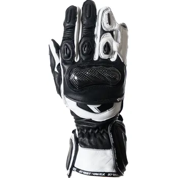Moto oblečení Rukavice na motorku Street Racer Virus 2 černo-bílé
