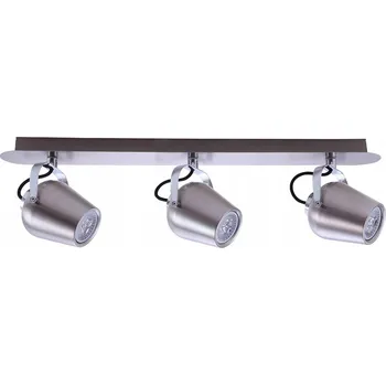 Čtvercová Stropní Svítidlo Italux 12 x 57 cm šedá