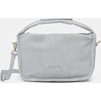 Módní doplněk Semišová kabelka Patrizia Pepe 8B0316.L152 modrá 50X, vel. ONE SIZE
