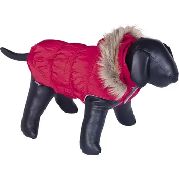 Obleček pro psa Nobby DAIKI obleček pro psa červená s kožíškem 44cm