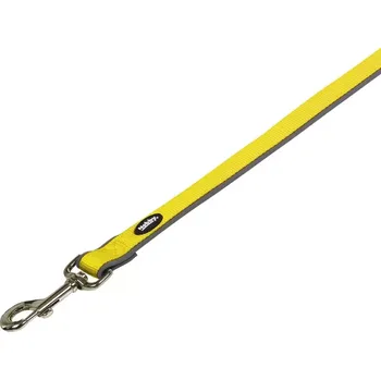 Vodítko pro psa Nobby CLASSIC PRENO vodítko neoprén M/L 120cm žlutá