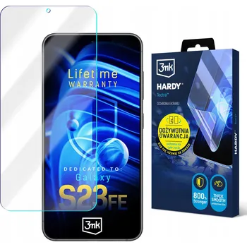 Pouzdro na mobilní telefon Elastická hydrogelová fólie 7H pro Samsung Galaxy S23 FE - 3mk Hardy Tectra