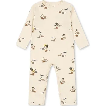 Kojenecký overall Kojenecké body Konges Sløjd BASIC ONESIE GOTS KS103705.9BYA béžová 01X, vel. 74