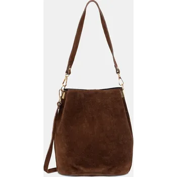 Kabelka Semišová kabelka Answear.LAB 1268.hak hnědá 88X, vel. ONE SIZE