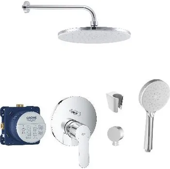 Sprchový set SANITINO - Sprchový set s baterií a tělesem pod omítku Grohe, příslušenství kielle, chrom SANI21GKK017