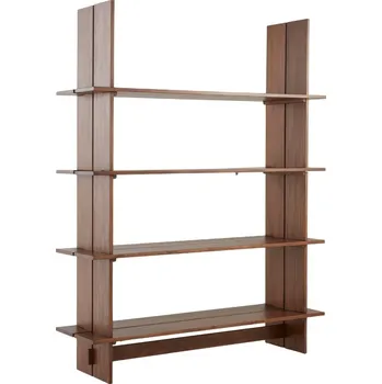 regál Jotex Dřevěný regál TOTTORI 180 x 140 cm