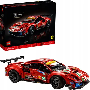 Stavebnice LEGO LEGO Technic 42125 Ferrari 488 GTE AF Corse #51