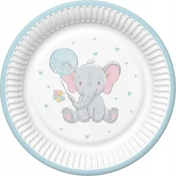 Talíř Talíře Pol-Mak ve tvaru slona 18 cm 8 ks