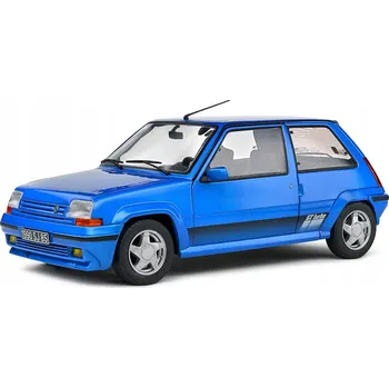 autíčko Model auta Renault 5 GT Turbo ph.2 - 1989, modrá Solido 1:18