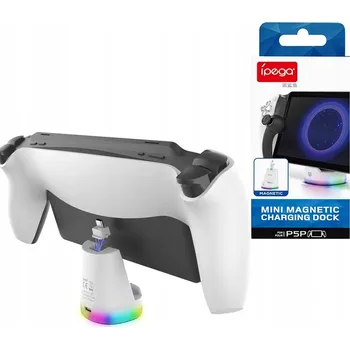 Stojan pro herní konzoli IPega Malá nabíjecí stanice s RGB osvětlením pro Sony PlayStation Portal