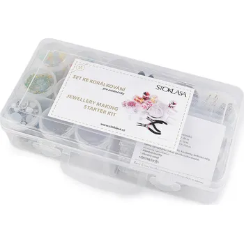 kreativní sada Set ke korálkování pro začátečníky, střední, 8 multikolor