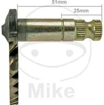 Kick start shaft JMT 51mm/25mm