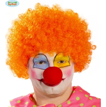 Guirca Kudrnatá paruka - oranžová